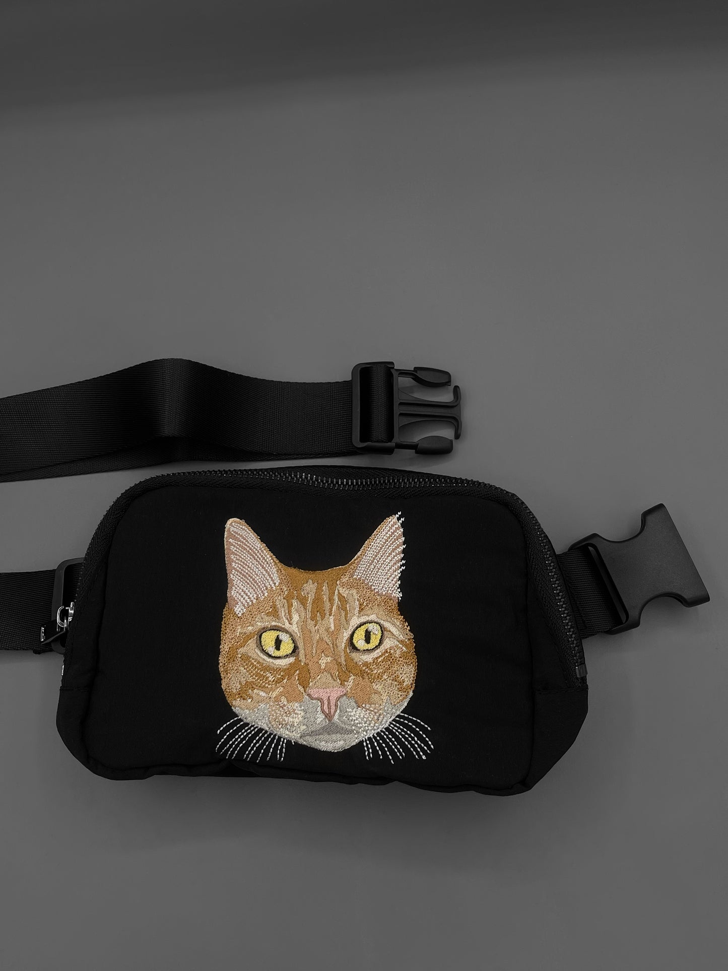 Embroidered Belt Bag