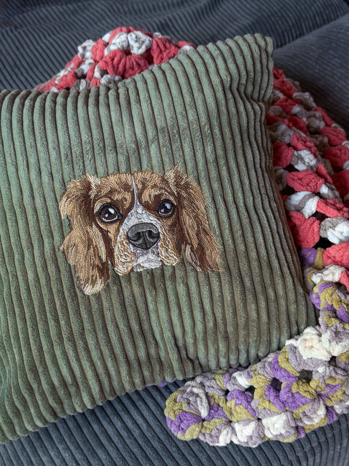 Embroidered Pillow