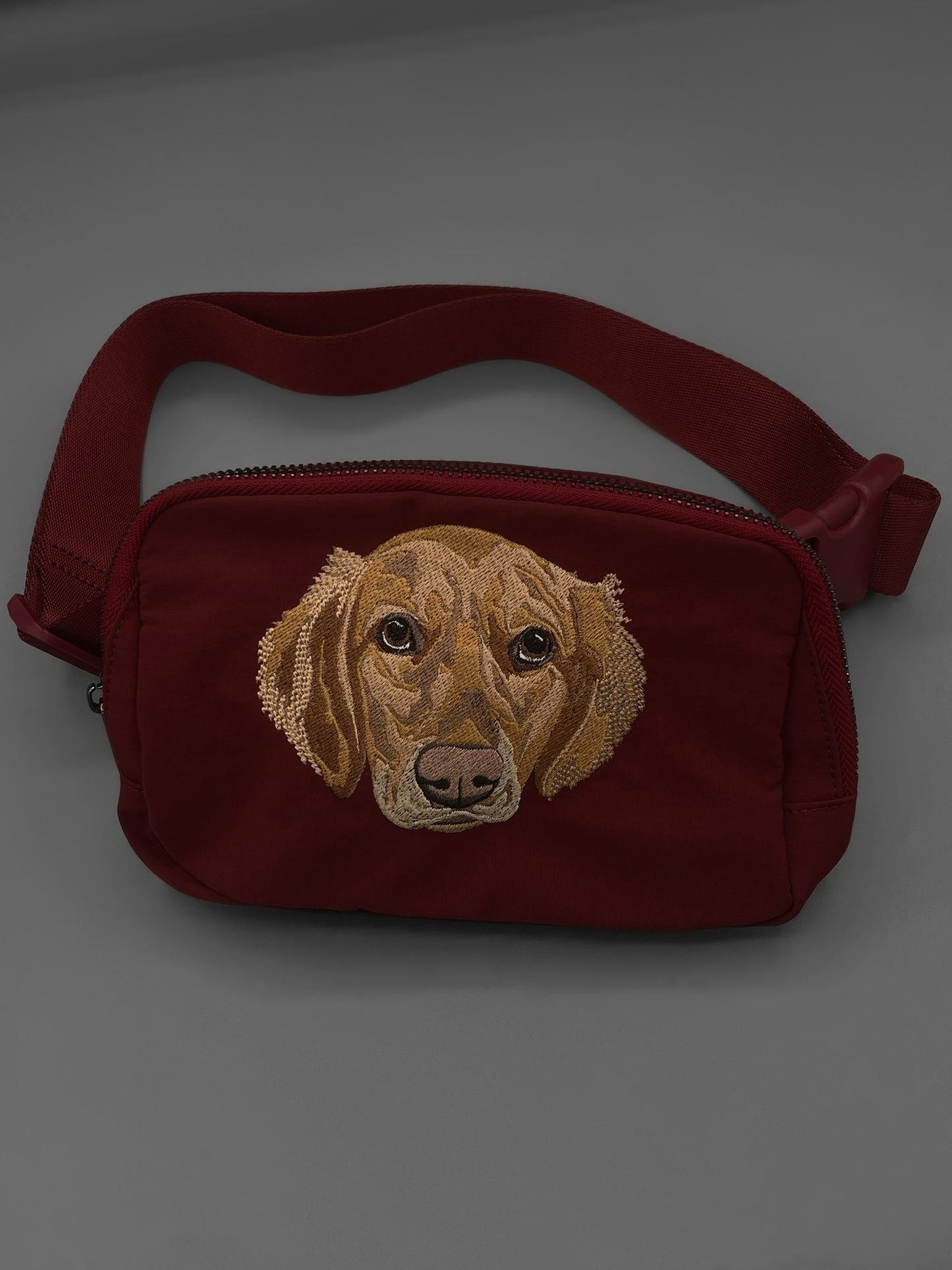 Embroidered Belt Bag