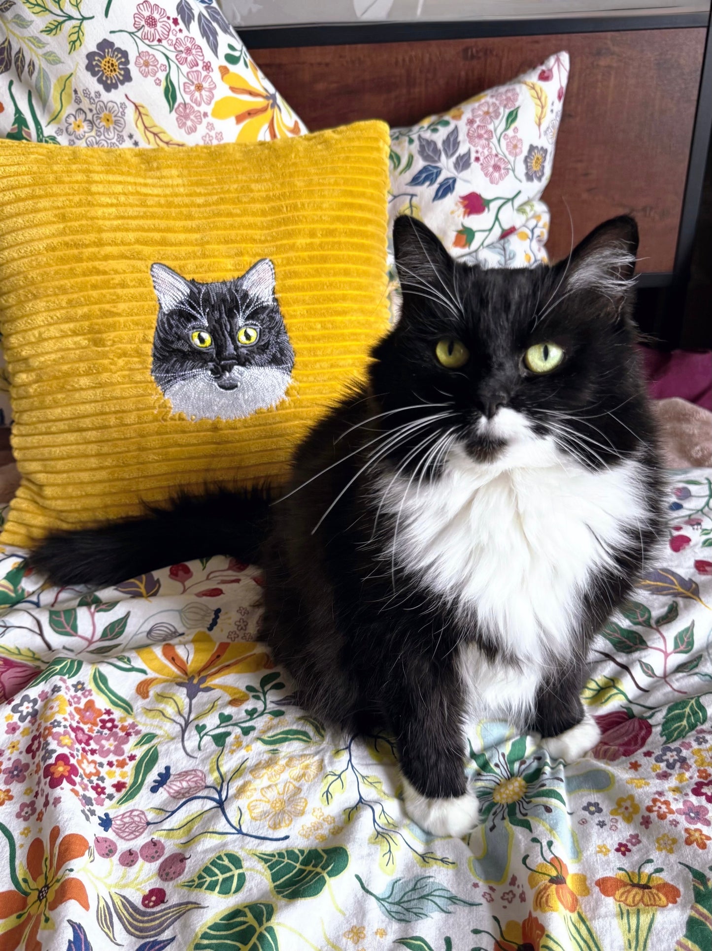 Embroidered Pillow