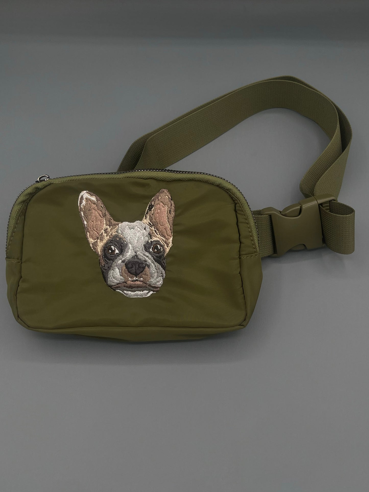 Embroidered Belt Bag