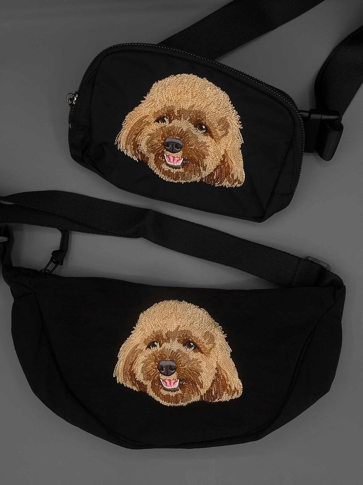 Embroidered Belt Bag