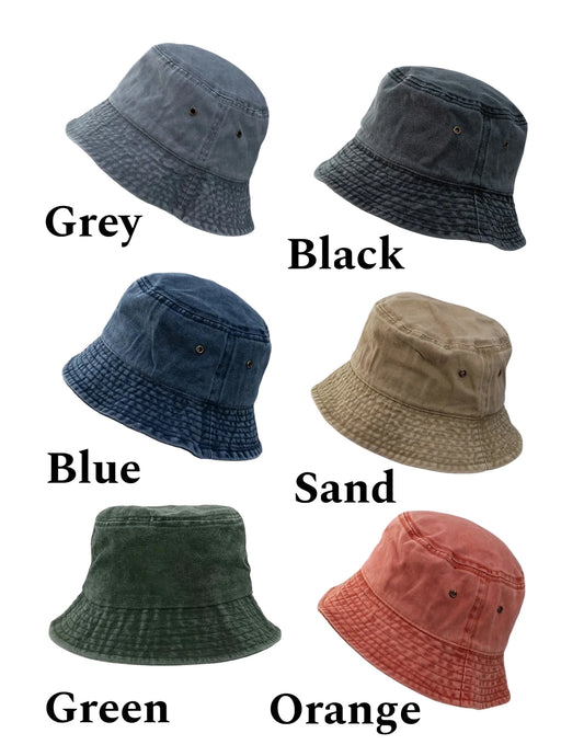 Embroidered Bucket Hat