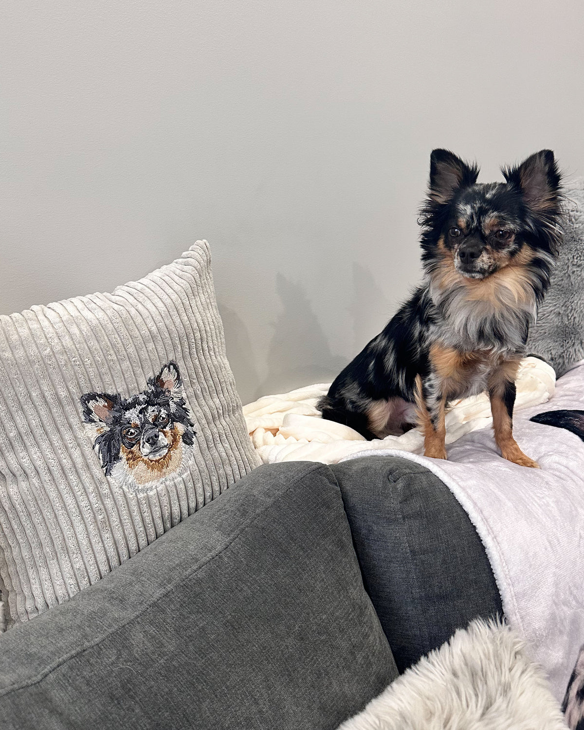 Embroidered Pillow