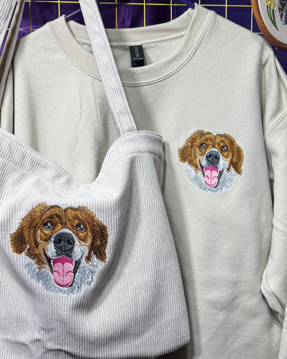 Embroidered Crewneck