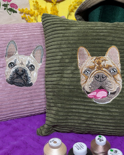 Embroidered Pillow