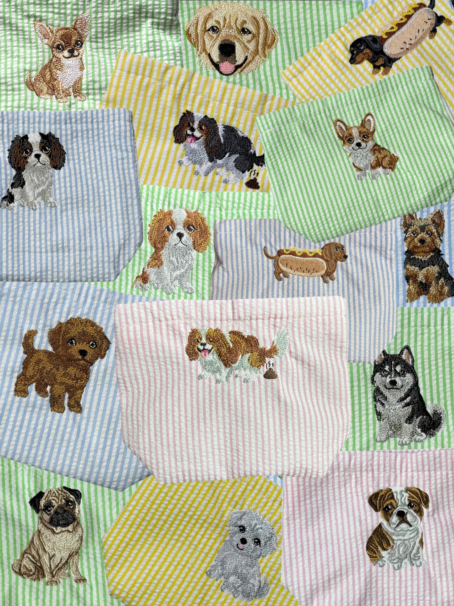 Dog Breed Zipper Pouches