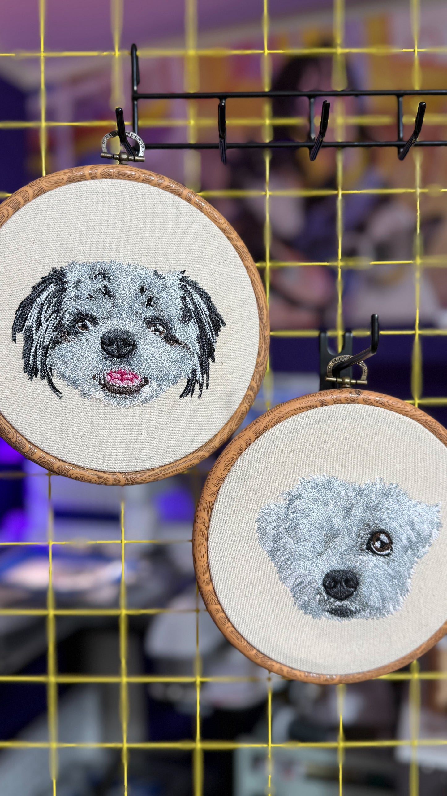 Embroidered Wall Hoop