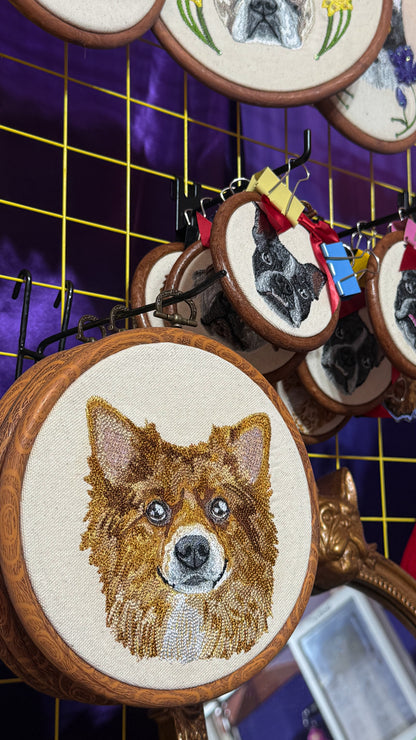 Embroidered Wall Hoop