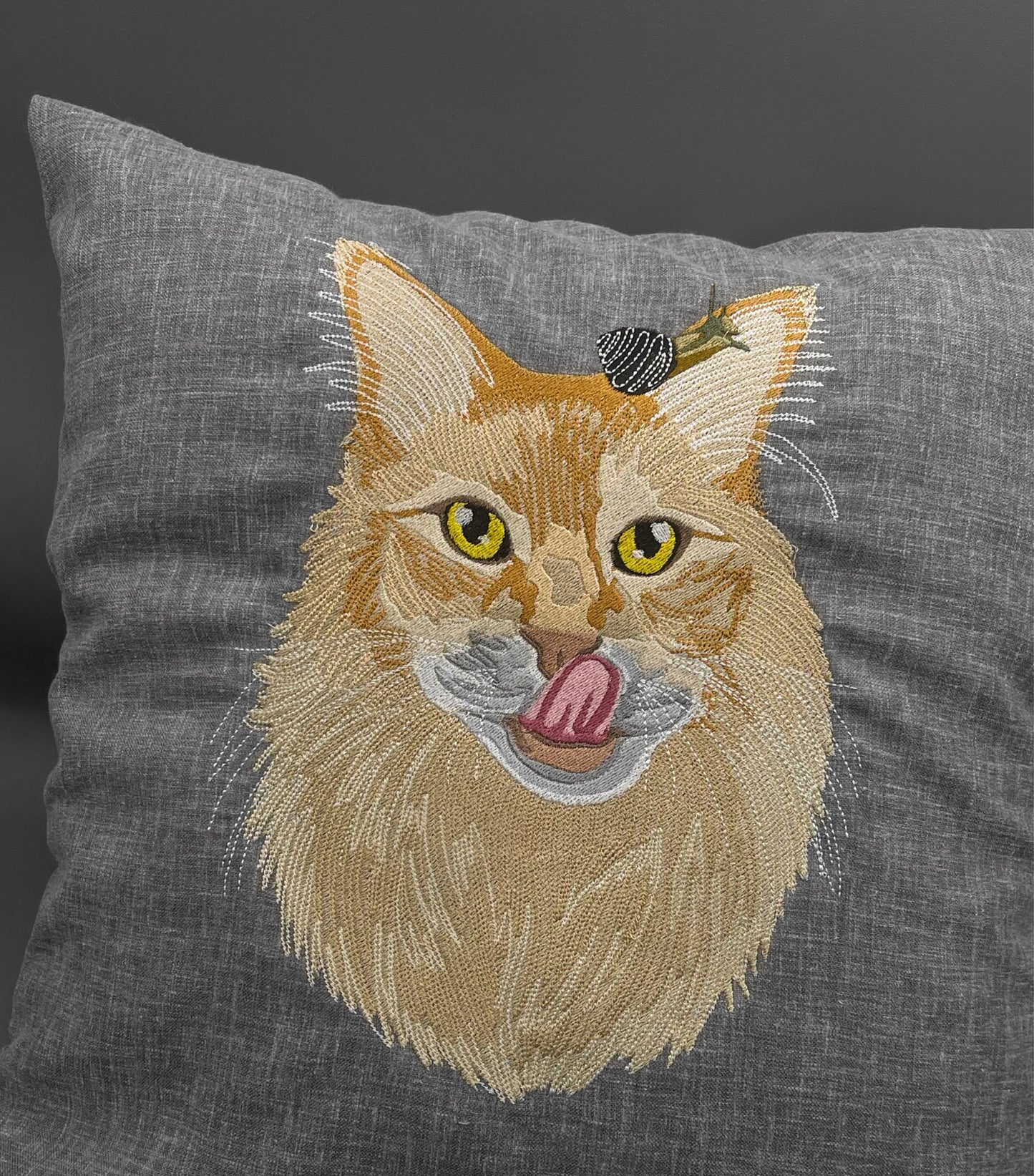 Embroidered Pillow