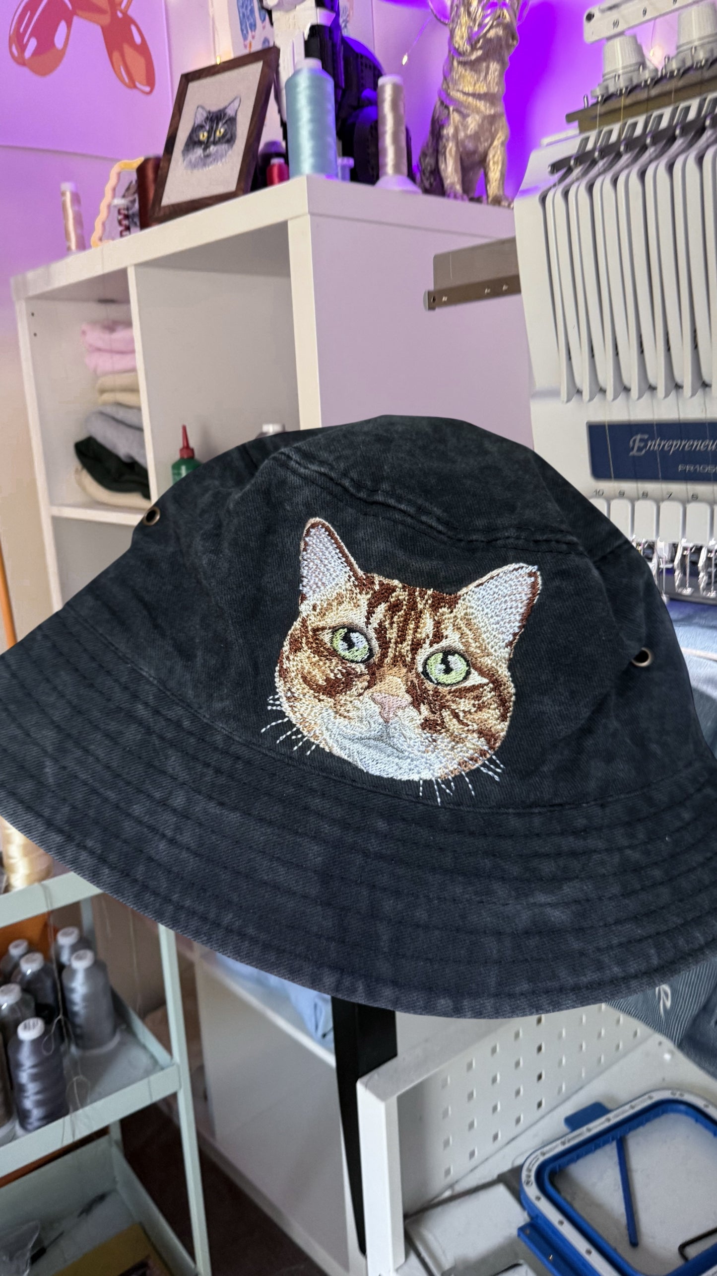 Embroidered Bucket Hat
