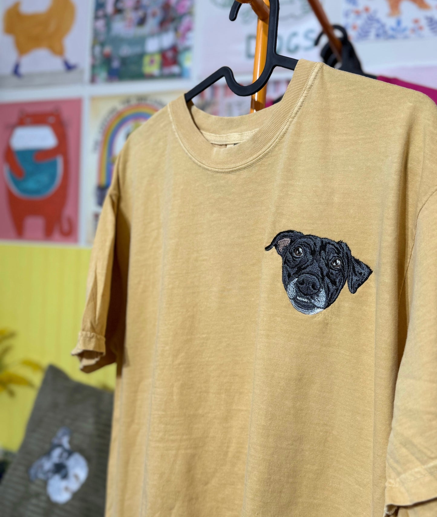 Embroidered Cotton T-Shirt