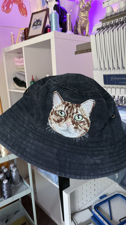 Embroidered Bucket Hat
