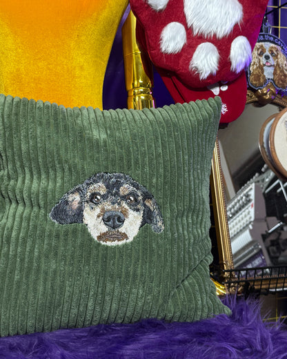 Embroidered Pillow