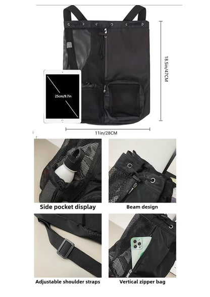 Embroidered Outdoor Backpack