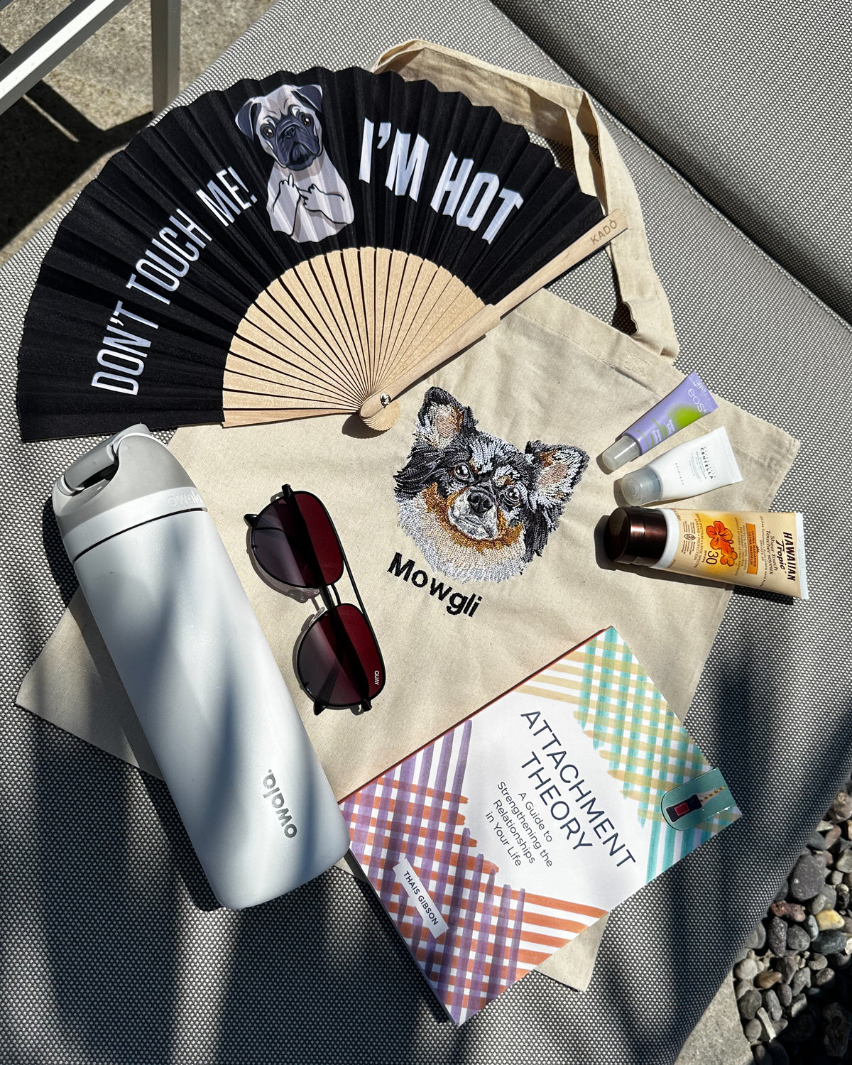 Embroidered Cotton Tote Bag