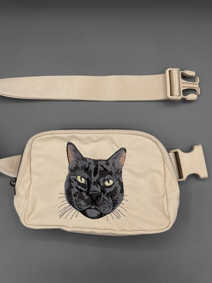 Embroidered Belt Bag