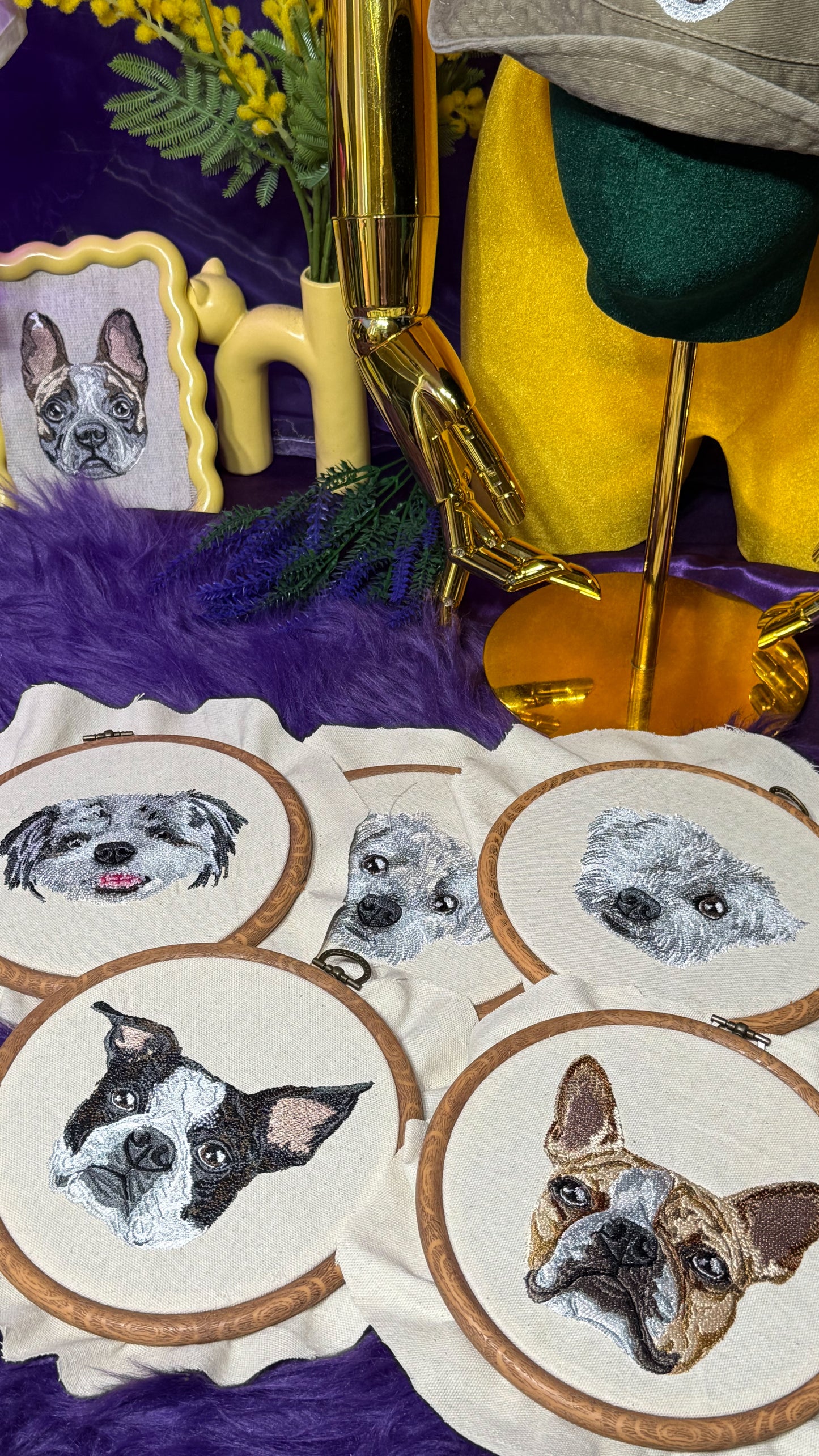 Embroidered Wall Hoop - Add-On ONLY (20% off)