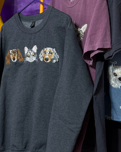 Embroidered Crewneck