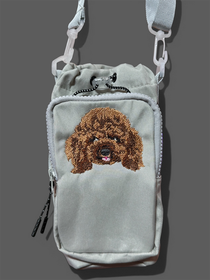 Embroidered PupCup Pouch