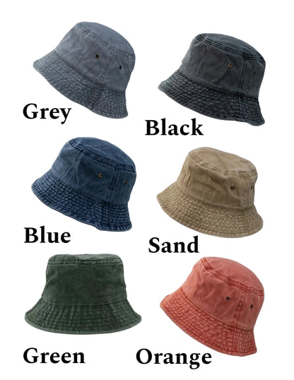 Embroidered Bucket Hat