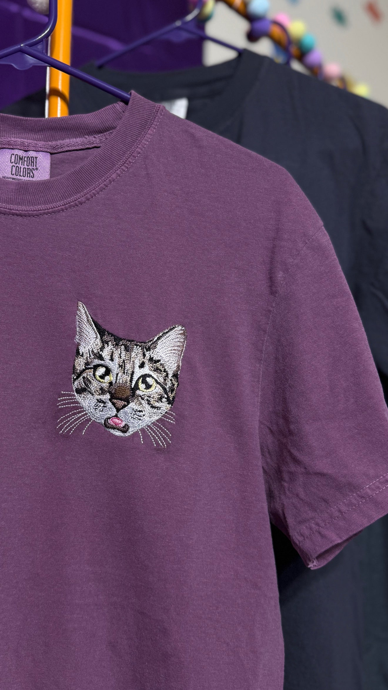 Embroidered Cotton T-Shirt