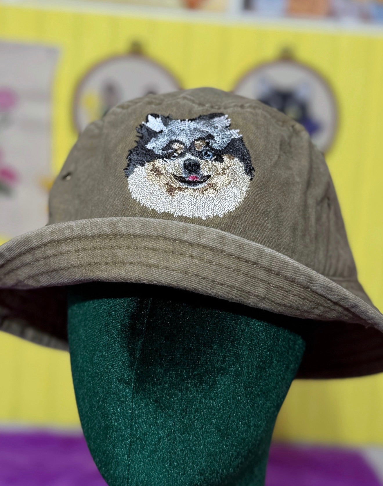 Embroidered Bucket Hat