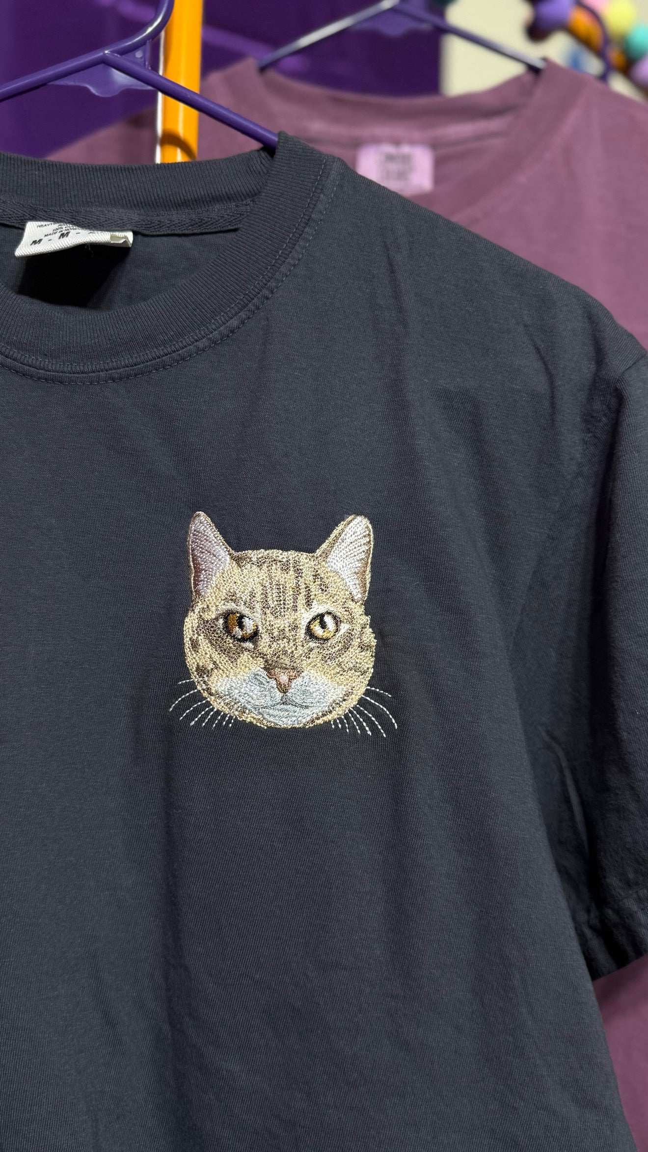 Embroidered Cotton T-Shirt