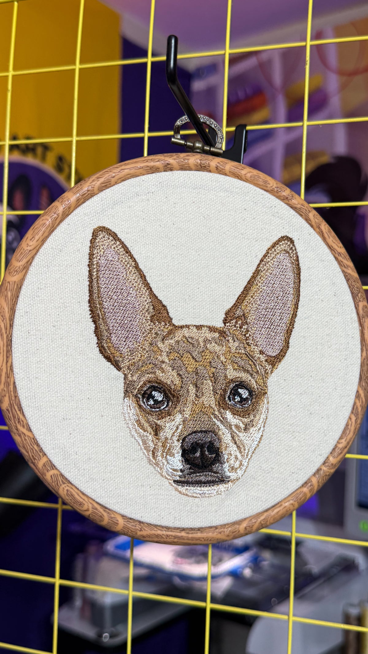 Embroidered Wall Hoop