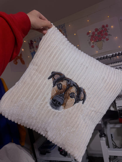 Embroidered Pillow