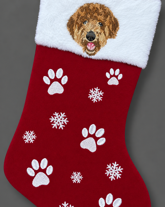 Embroidered Classic Stocking